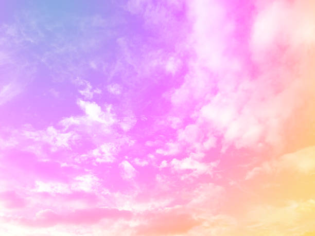 istock Abstract Clouds Pastel Colored Gradient. A Soft Sky Nature Outdoor Background Great for Any Use. 1149020555