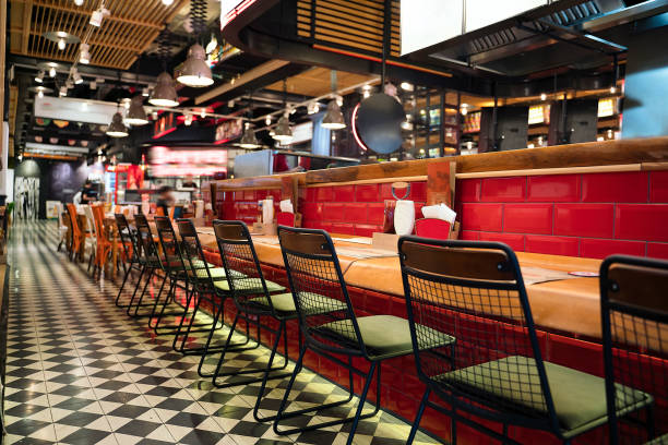 istock Fast food restaurant - cafe 1149022903