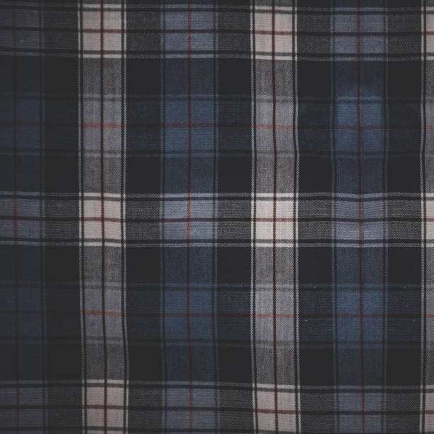 istock Check fabric pattern, texture of natural fabric background copy space 1149023999