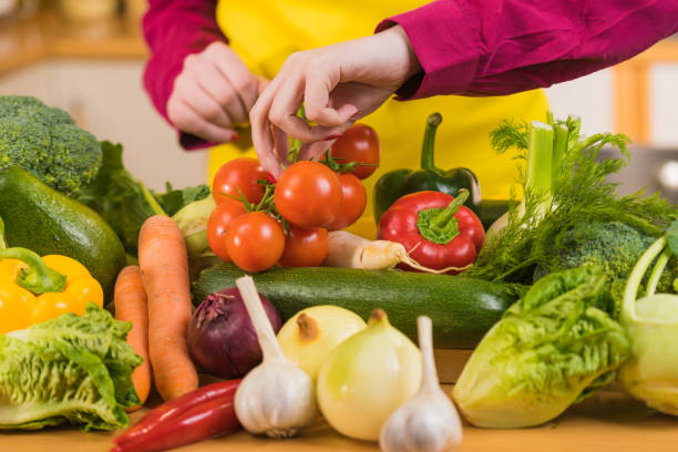 istock Many healthy colorful vegetables 1149026716