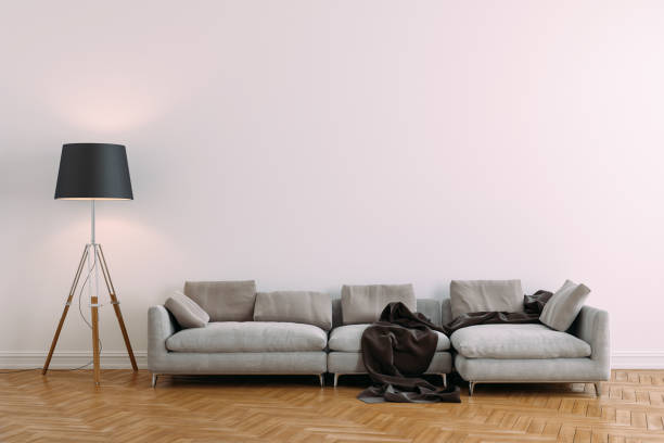 istock 3d render of beautiful interior with sofa and wooden floor 1149029300