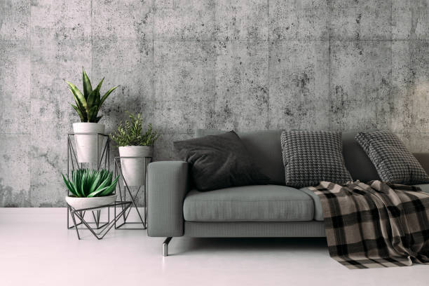 istock 3d render of beautiful interior setup with couch and wooden floor 1149029353