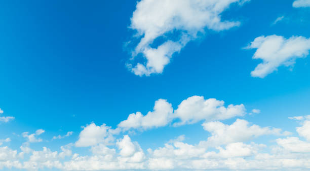 istock soft clouds and blue sky in Miami 1149029891