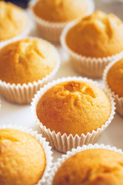 istock Close up of fresh muffins 1149029933