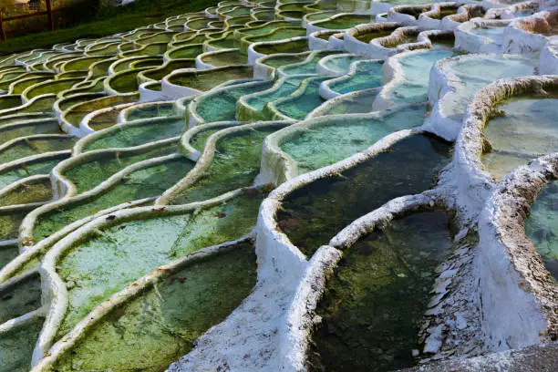 Photo of Travertine formations in Egerszalok spa resort