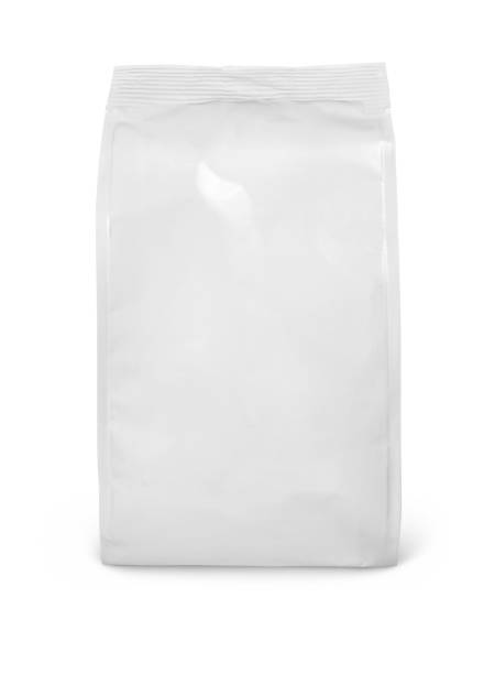 istock Front view of blank snack paper bag package isolated on white with clipping path 1149035690