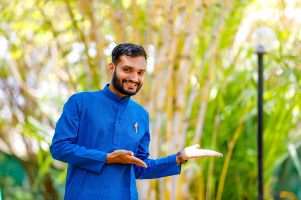 istock Young indian man in traditional wear 1149036975