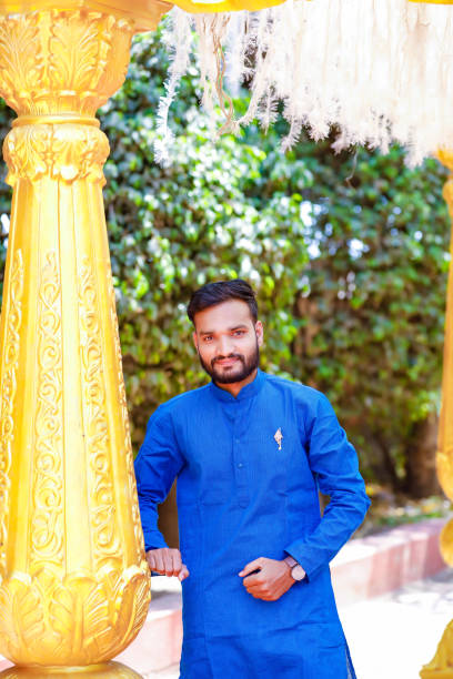 istock Young indian man in traditional wear 1149038800