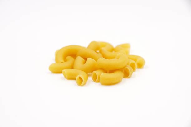 Elbow macaroni pasta made from durum wheat