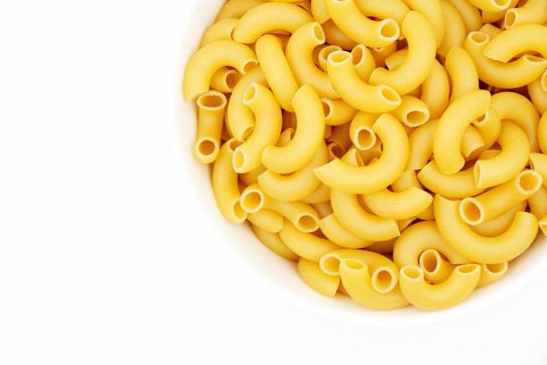istock Elbow macaroni pasta made from durum wheat 1149039736