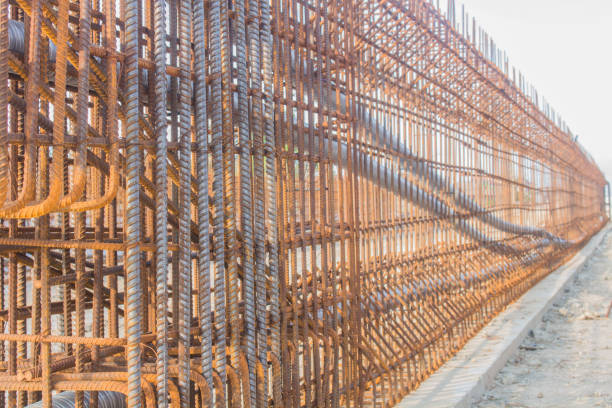 istock The workers are preparing a steel construction to build a new bridge 1149046672