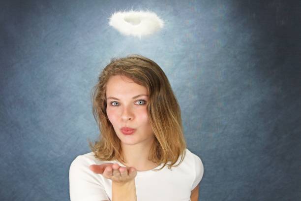 istock Angel And Halo 1149047962