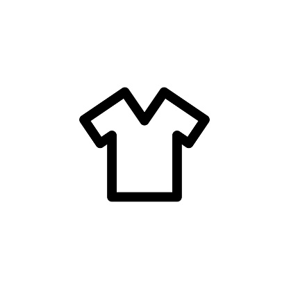 Ilustración de Camiseta Icono De Camisa Vector y más Vectores Libres de Derechos de Algodón - - Algodón - Arte, Azul - iStock