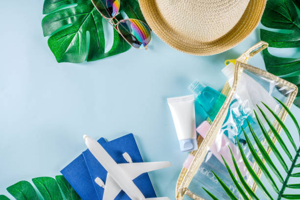 istock Travel and vacation flatlay background 1149054318