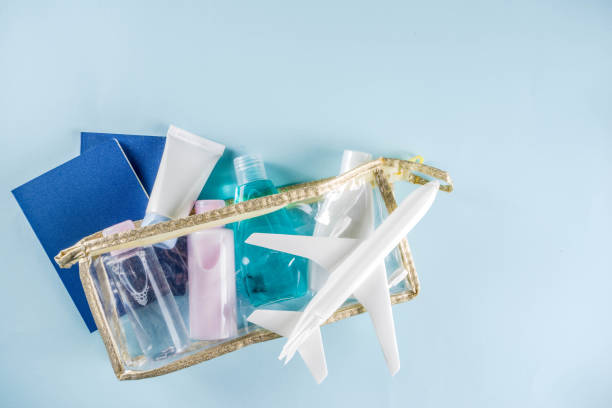 istock Travel and vacation flatlay background 1149054424