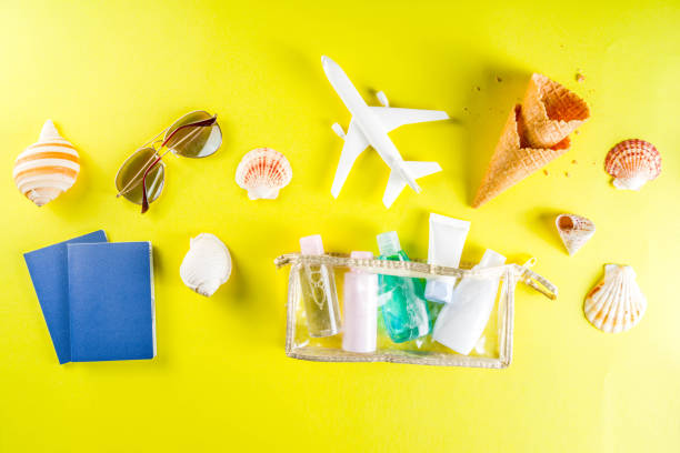 istock Travel and vacation flatlay background 1149055783