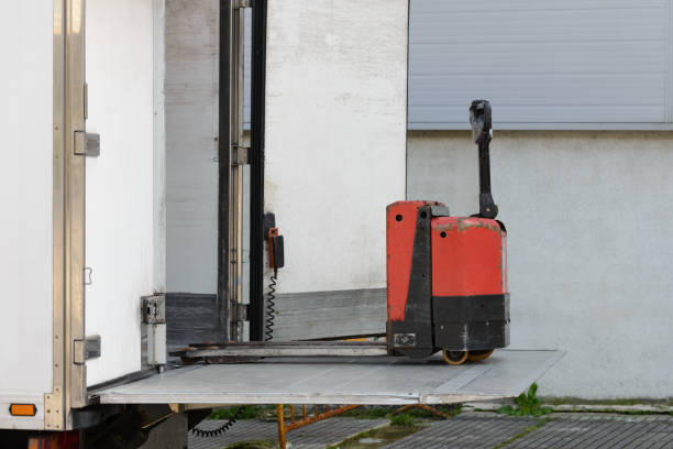istock industrial lift on the truck 1149056034