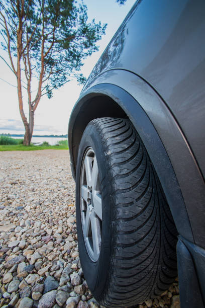 istock landscape car on the lake 1149056410