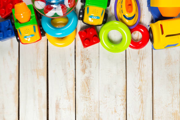 istock Set of children toys 1149059395