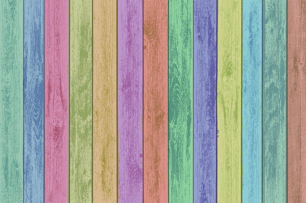 istock Wooden multicolor panels. Texture of timber background. 1149060646