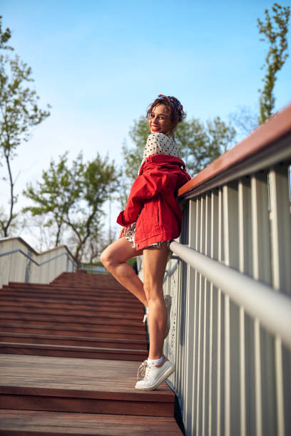 istock The girl in the red jacket 1149062497
