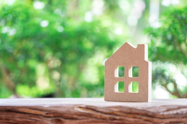 istock a model house model .using as background business concept and real estate concept with copy space for your text or design. 1149064093