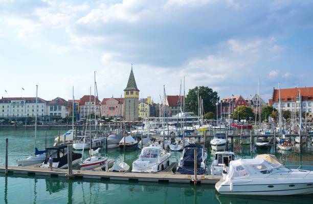 istock Lindau harbor on Lake Constance 1149064261