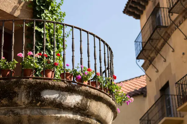 Photo of A Balcony in Spanish Village ,Barcelona