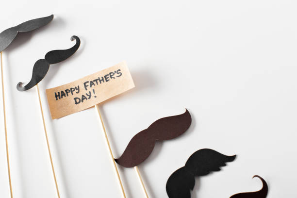 istock Decoration by paper with text happy fathers day 1149065521