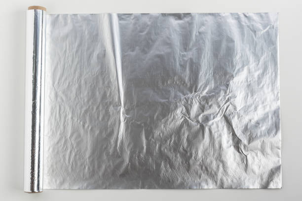 istock roll of aluminum foil isolated on white background 1149065944
