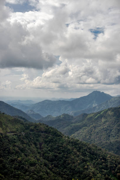 istock Hill range with white cloud and green forests 1149066349