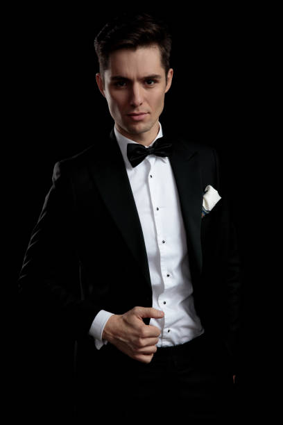 istock modern guy holding his hand on lounge jacket 1149066379
