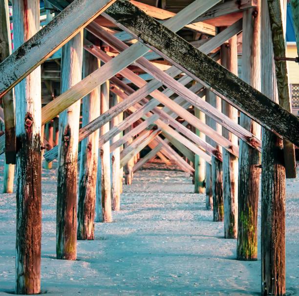 istock Cherry Grove Pier at Sunrise 1149067589