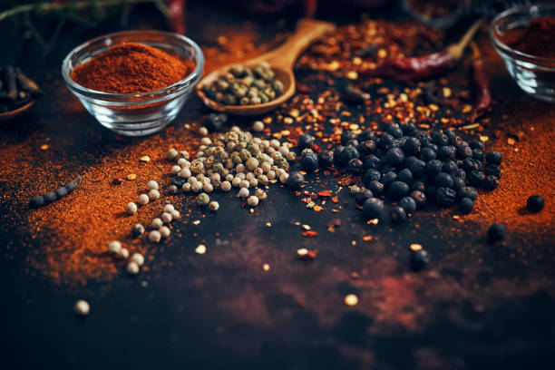 istock Spice Mix with Chili, Peppercorns and Juniper Berries 1149068355