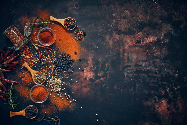 istock Spice Mix with Chili, Peppercorns and Juniper Berries 1149068361