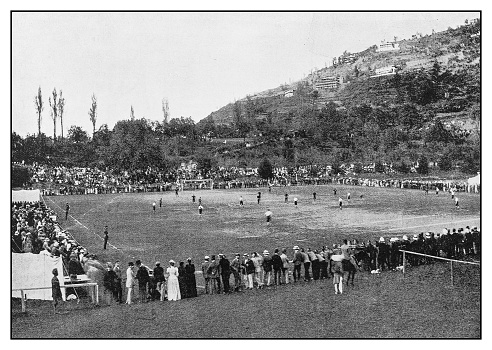 Antique photo: Durand Football Tournament at Simla