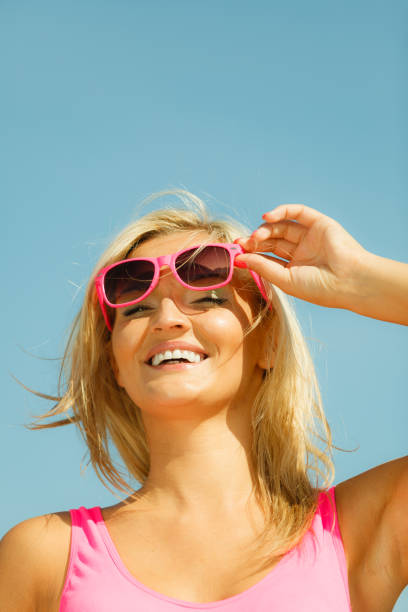 istock Young girl on beach. 1149076452
