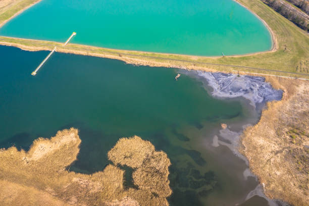istock Aerial landscape from the drone 1149077524