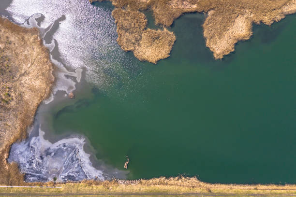 istock Aerial landscape from the drone 1149077667