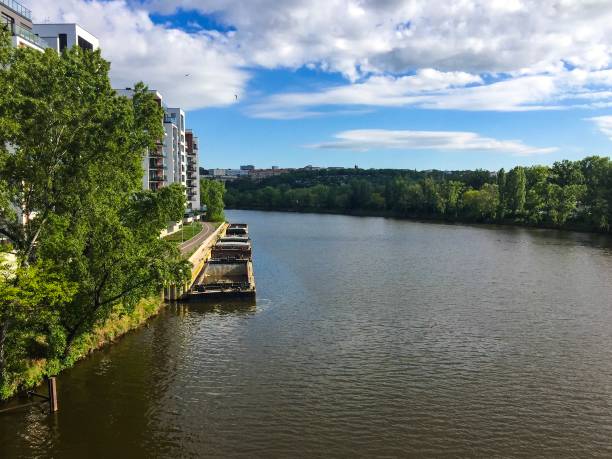 istock River panorana in city 1149077995