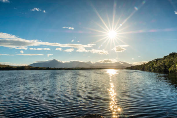 istock Starred sun over water. Canaima National Park. Venezuela 1149079437