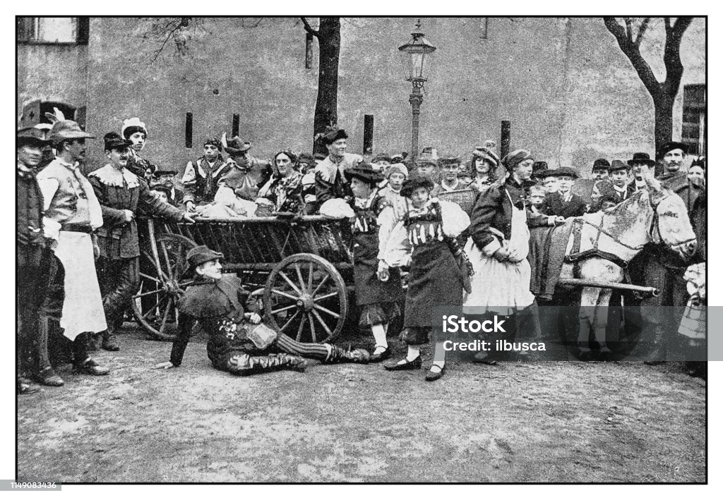 Old Procession Antique Photo Procession Stock Illustration - Download Image Now - 19th ...