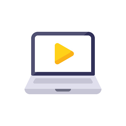 istock Video Advertising Flat Icon. Pixel Perfect. For Mobile and Web. 1149085244