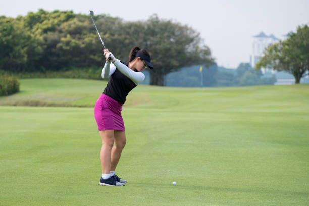 istock Concentration is the key for successful golf shot 1149086744
