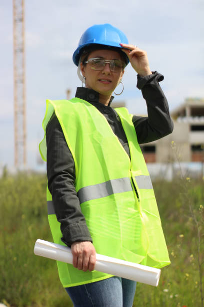 istock Close up of a female engineer 1149089370