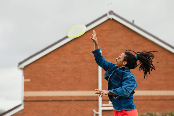 istock Jumping to Catch the Frisbee 1149090595