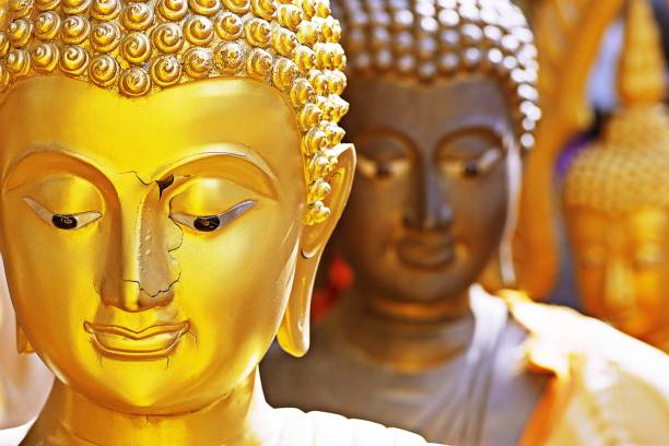 posąg buddy w świątyni - bangkok,tajlandia. - 7047 zdjęcia i obrazy z banku zdjęć