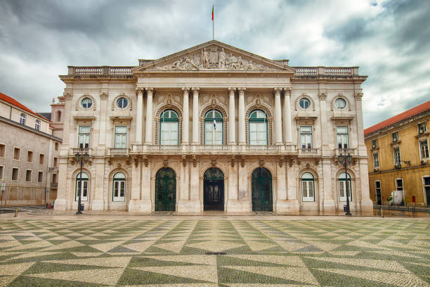City Hall in downtown Lisbon, Portugal