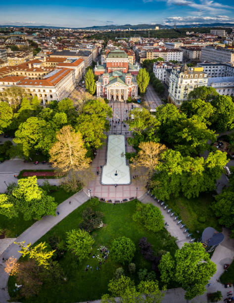 istock High view of a city park 1149102291