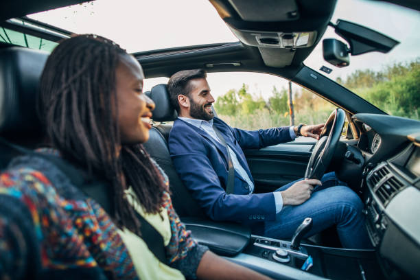 istock Young couple on a road trip 1149107499